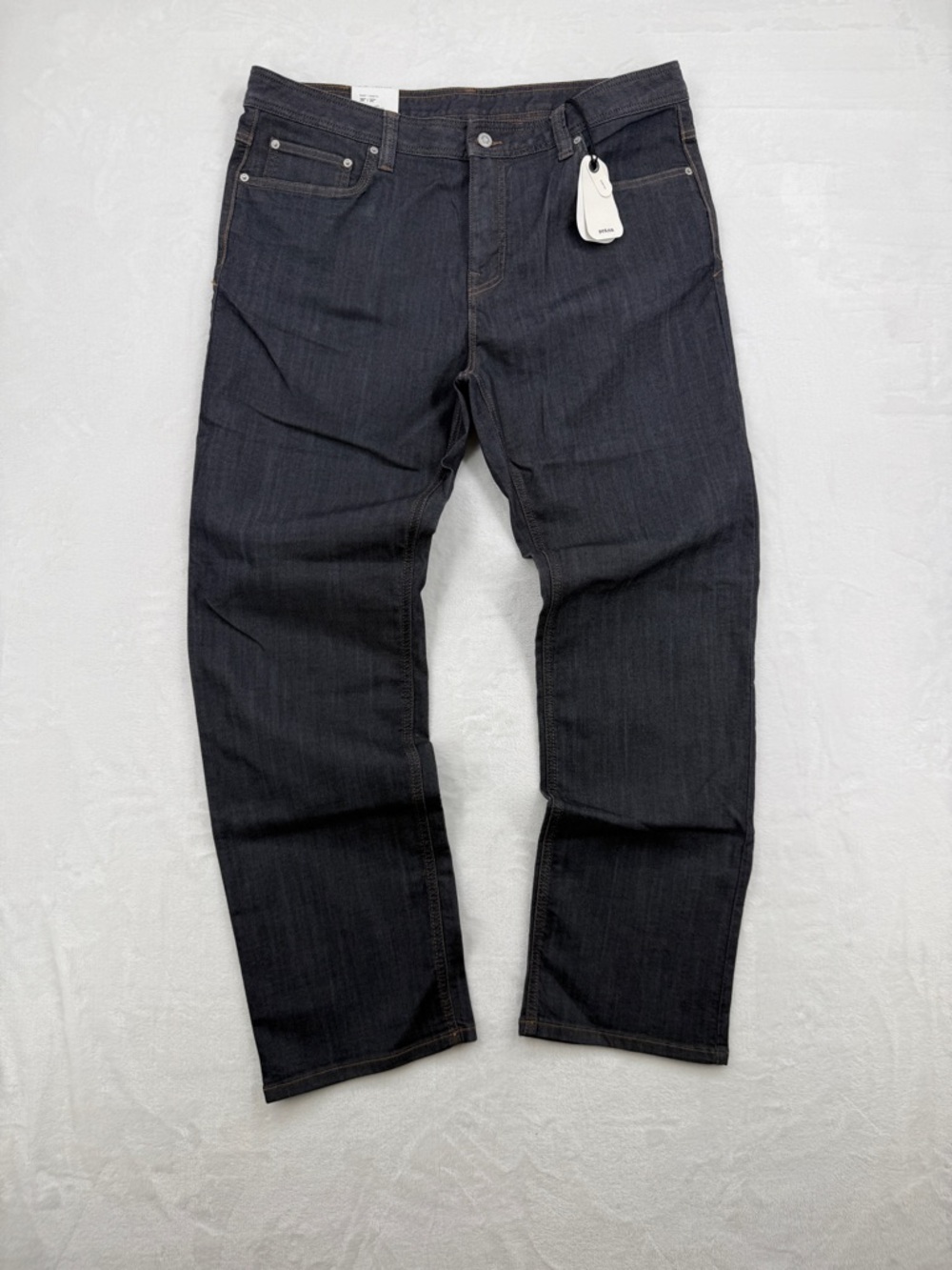 Men's prAna Bridger Slim Straight Performance Office Wear Jeans Size 38x32